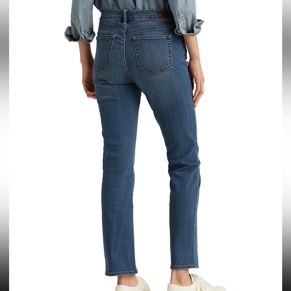 RALPH LAUREN VINTAGE STRAIGHT LEG DENIMS - Picture 4 of 12